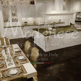 luxurious kitchen made in Italy