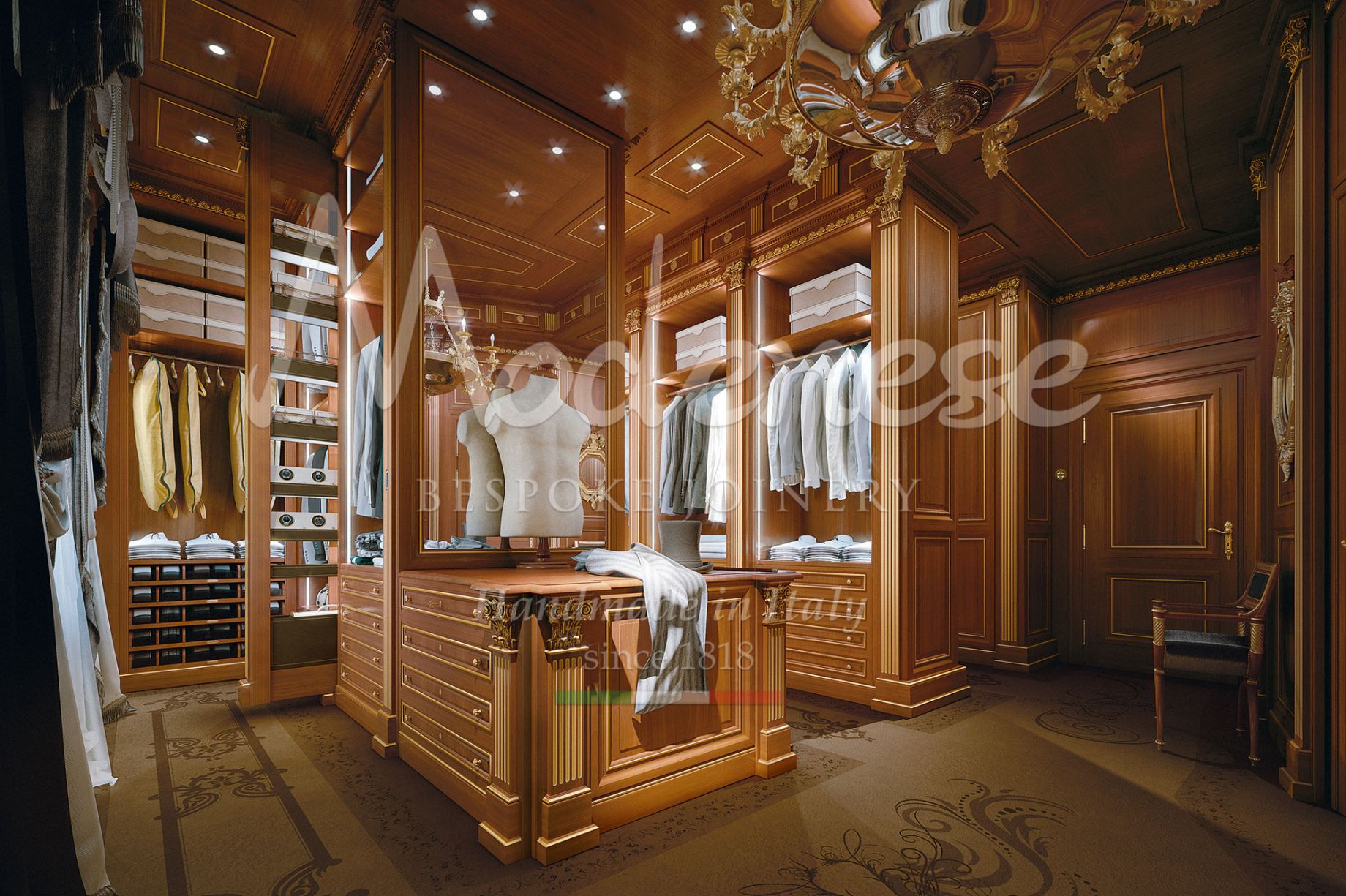 luxury-walk-in-closet-neoclassic-wood