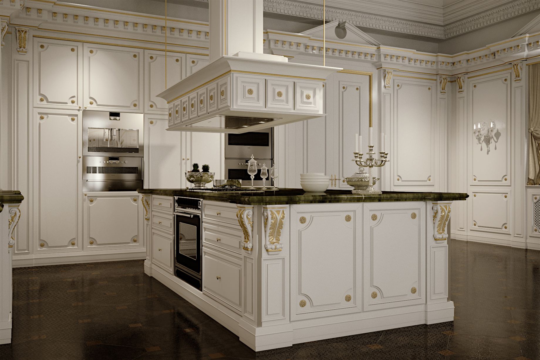 luxurious kitchen