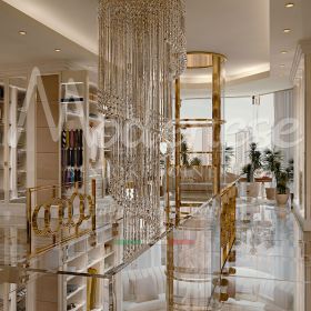 regal-walk-in-wardrobe-equipped-with-glass-floor-structure