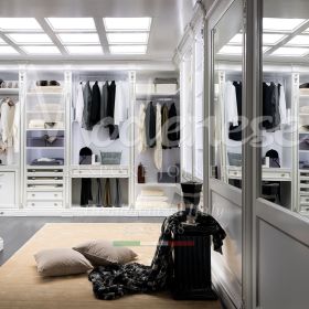 Custom walk-in closets with a modern and unique taste